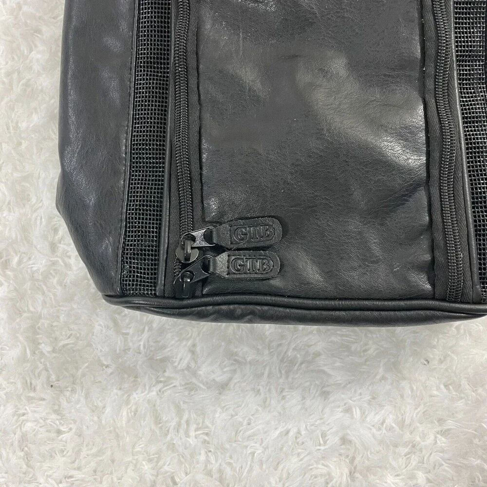GTB Mini Pouch Golf Sports Tour Travel Business Case Bag (Black)